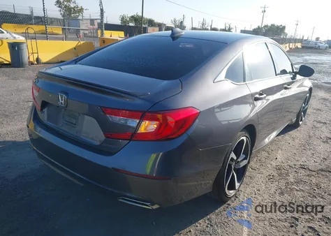 2019 Honda Accord Sport из США, поврежденный, VIN 1HGCV1F30KA022276